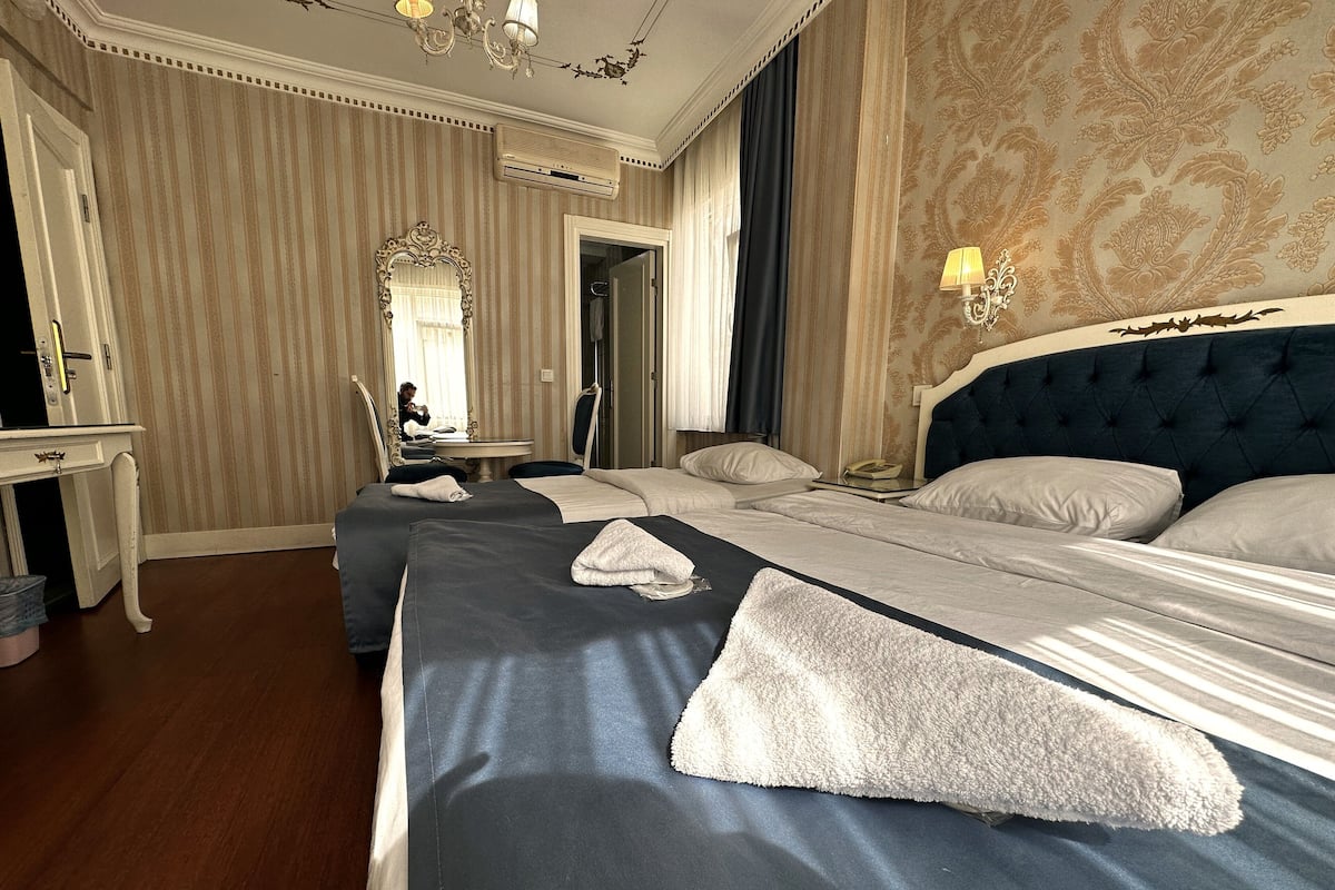 Standard-Dreibettzimmer | BettwÀsche aus Àgyptischer Baumwolle, hochwertige Bettwaren