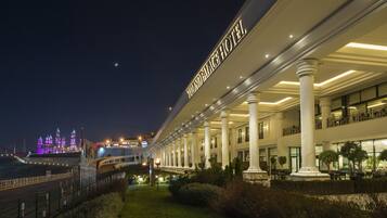 Overnatningsstedets facade