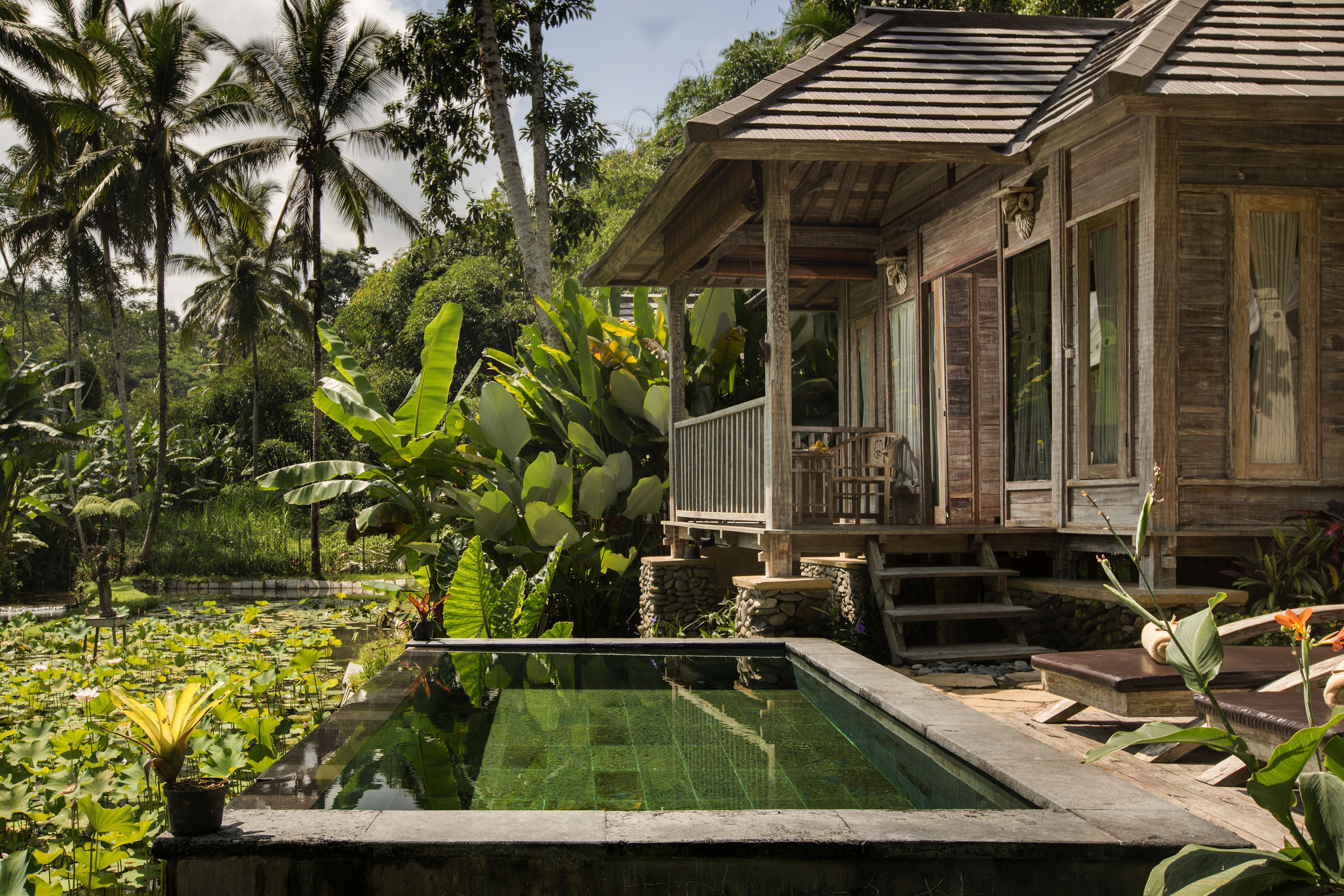 villa, 1 bedroom, private pool | porch