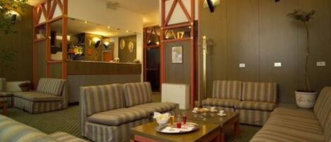 Sala de estar en el lobby