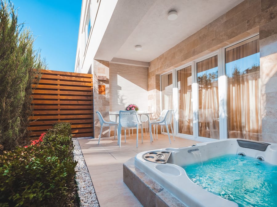 Dúplex familiar, 2 habitaciones, terraza | 2 dormitorios, ropa de cama hipoalergénica, minibar y caja fuerte