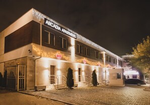 Fassade der Unterkunft