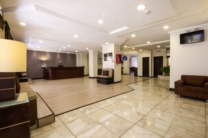 Sala de estar en el lobby