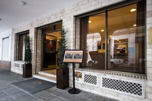 Entrada de la propiedad