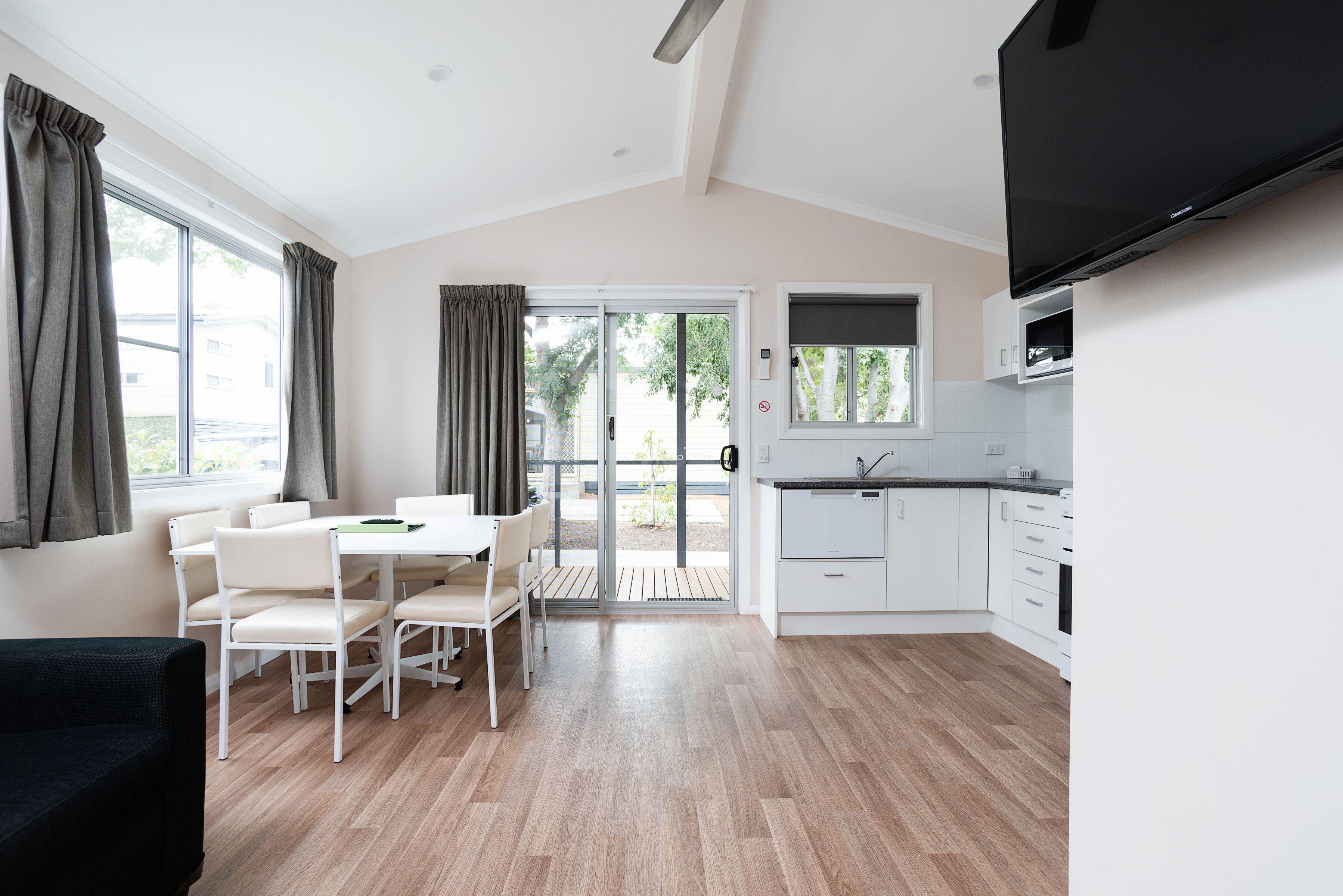 Deluxe Family Villa | Living area | Flat-screen TV