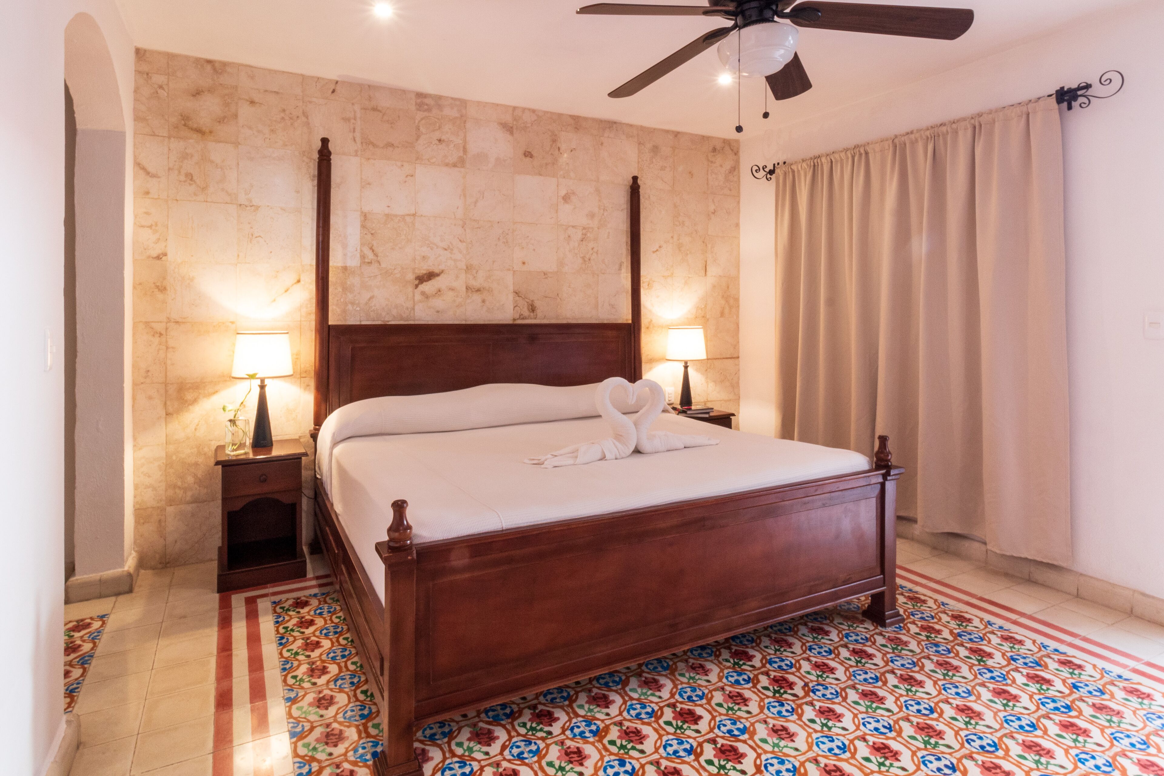 deluxe room, 1 king bed, non smoking, pool view | premium bedding, in-room safe, desk, iron/ironing board