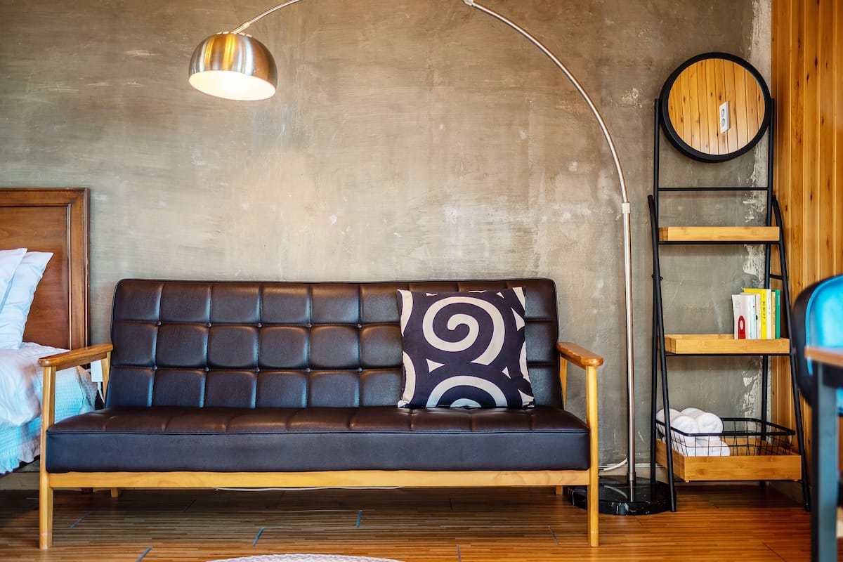 deluxe double room, jetted tub, ocean view (mobydick) | 1 bedroom, premium bedding, blackout curtains, soundproofing