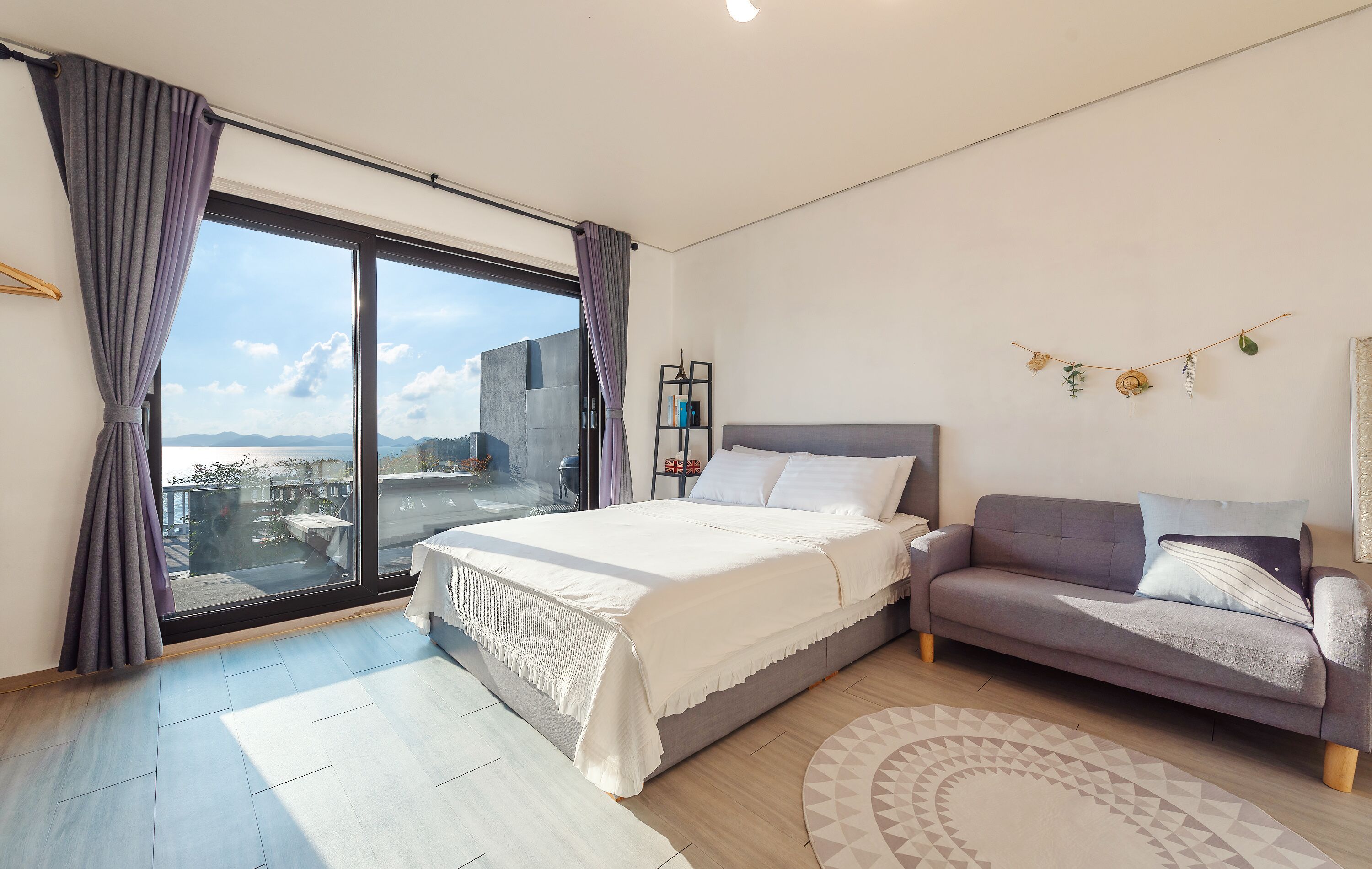 superior double room, terrace, ocean view (shamu) | 1 bedroom, premium bedding, blackout curtains, soundproofing