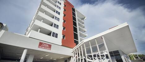 Fassade der Unterkunft