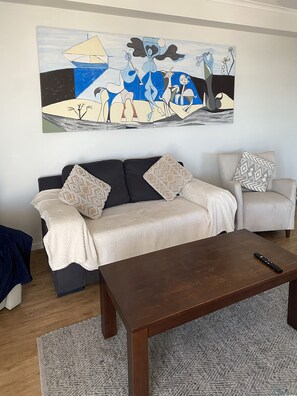 Two Bedroom Apartment #47 | Premium bedding, desk, soundproofing, iron/ironing board