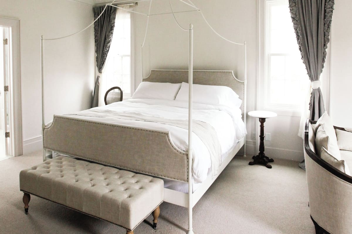 Premium bedding, individually decorated, individually furnished