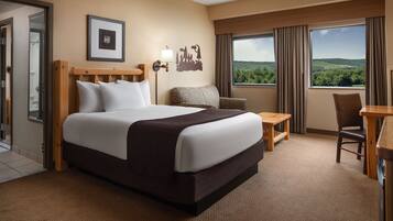 In-room safe, iron/ironing board, bed sheets, alarm clocks