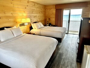 Deluxe Room, 2 Queen Beds, Lakefront, Bridgeview | Pillow-top beds, free WiFi, bed sheets