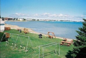 Private beach
