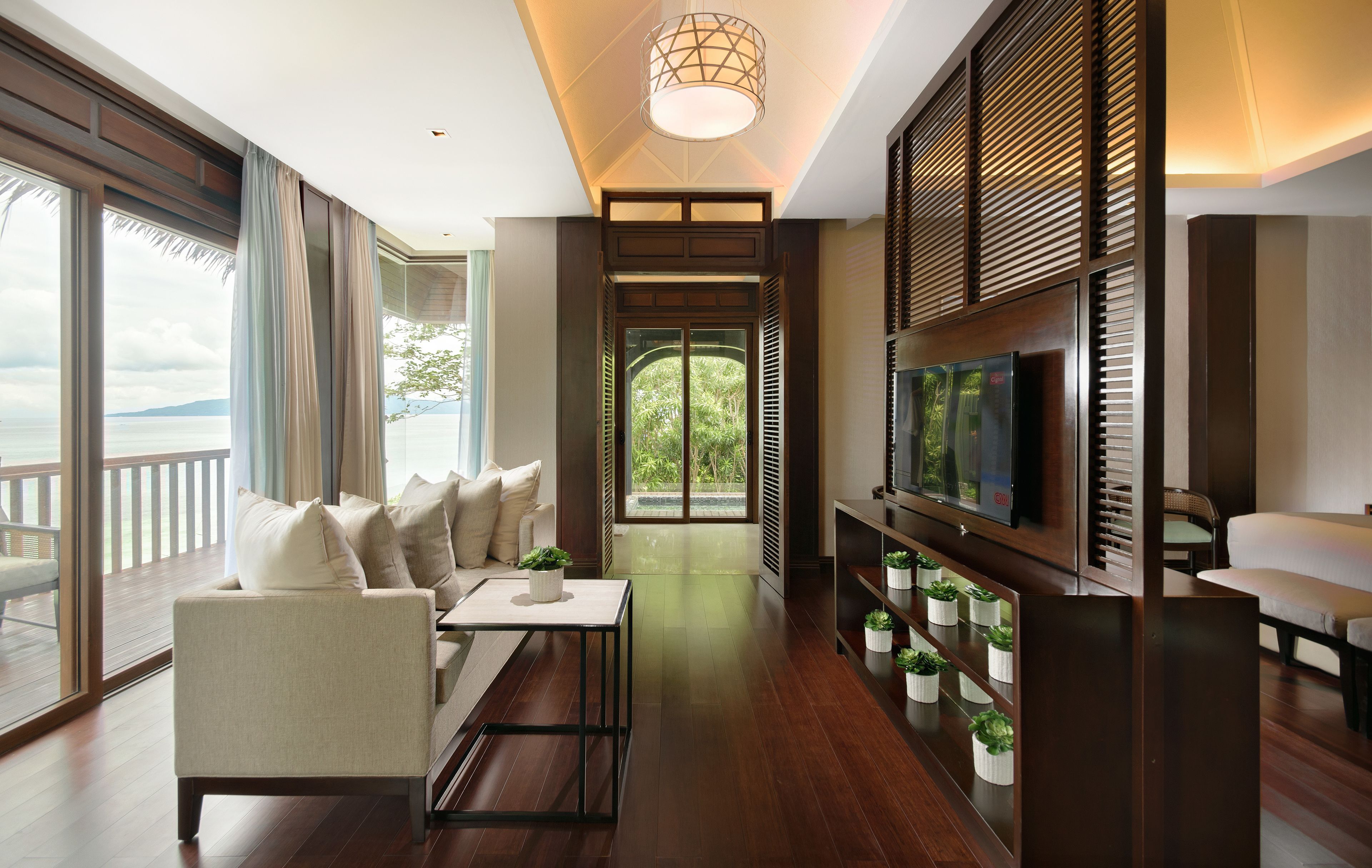 mithi seaview villa | minibar, in-room safe, desk, rollaway beds