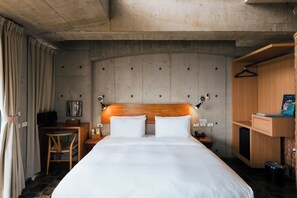 高级双人房, 海景 | 羽绒被、特色装修、特色家居、遮光窗帘