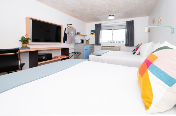 Premium Double Room | Premium bedding, desk, laptop workspace, iron/ironing board