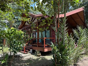 Façade de l’hébergement