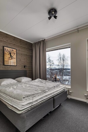 Rostberget 120, 4 bedrooms (Bed linen and housekeeping not included) | Verdunkelungsvorhänge, schallisolierte Zimmer, Bügeleisen/Bügelbrett