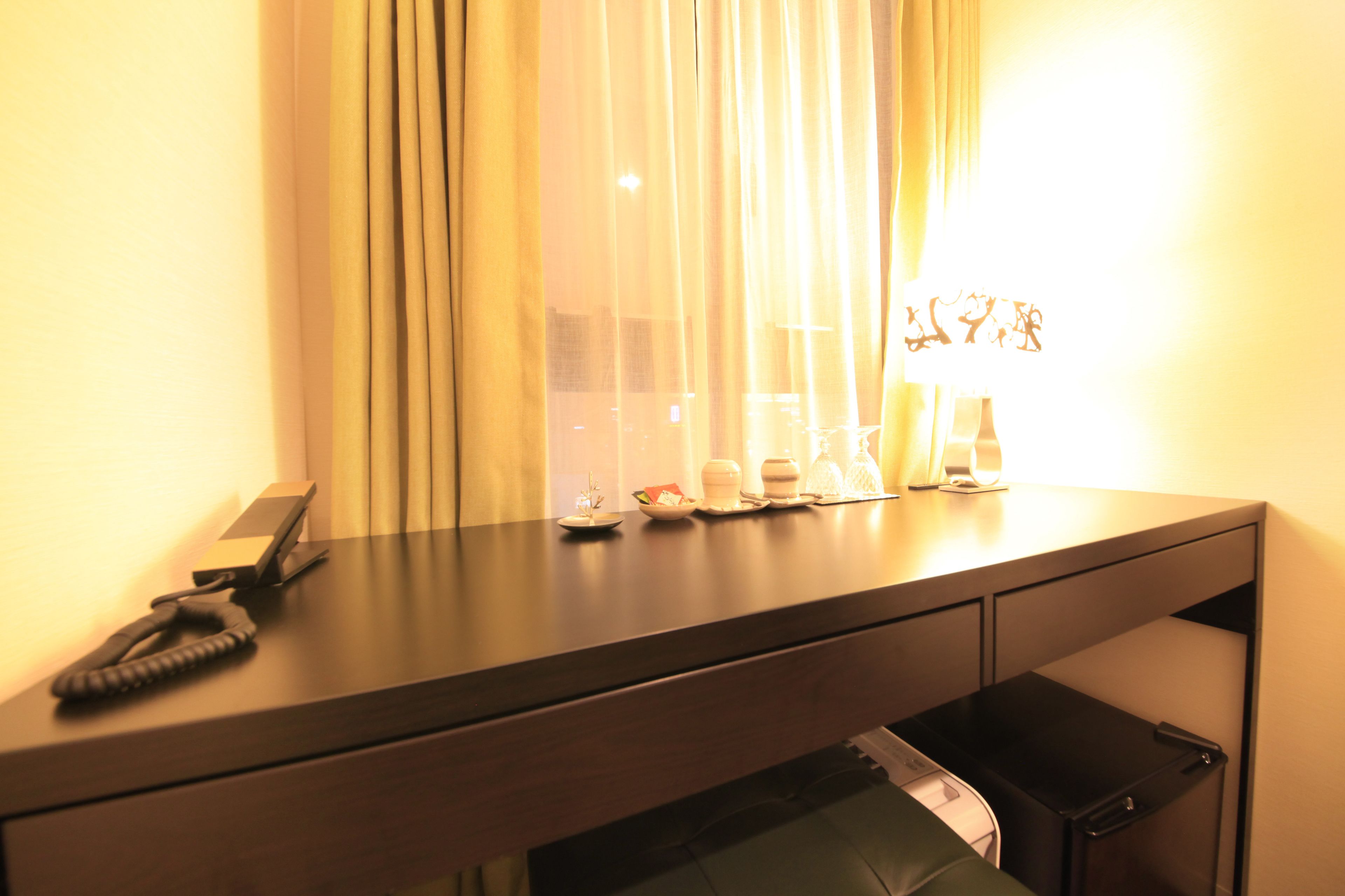 premium bedding, blackout curtains, free wifi, bed sheets