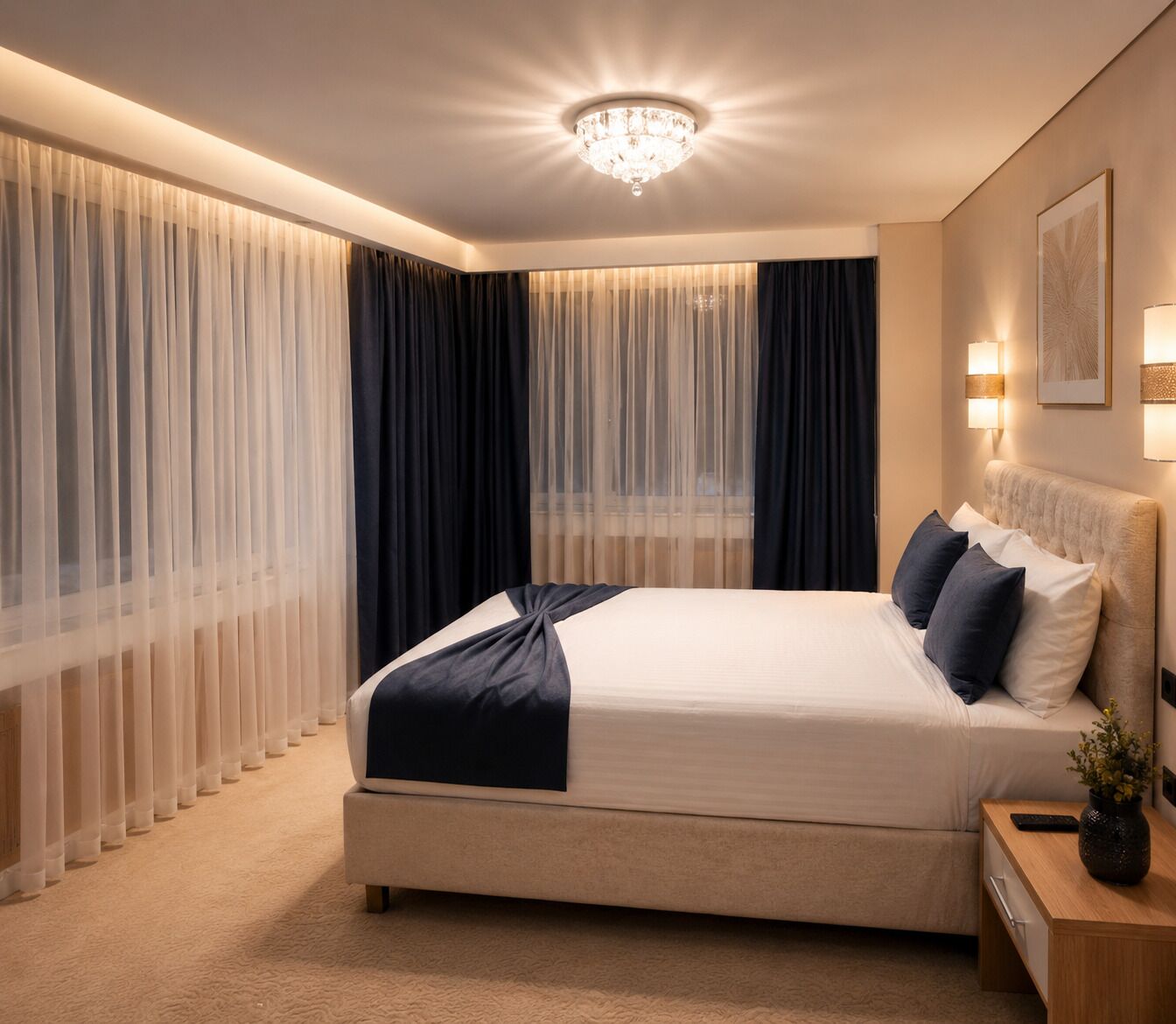 1 bedroom, minibar, in-room safe, desk