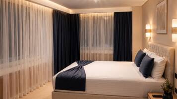 1 bedroom, minibar, in-room safe, desk