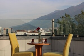 Standard Double or Twin Room | Terrace/patio - Burçman Hotel (Bursa)