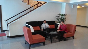 Lobby sitting area