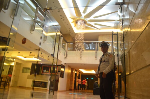 Sala de estar en el lobby