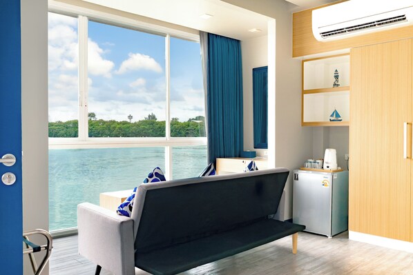 Premier szoba kétszemélyes ággyal, nemdohányzó, óceánra néző (Boat Quay Sea Front) | Kilátás a szobából