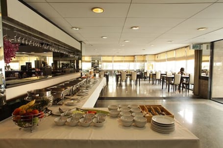 Daily buffet breakfast for a fee. Nanatai Suites