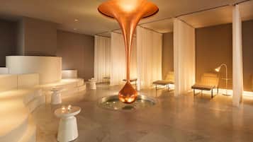 Behandlungsräume für Paare, Dampfbad, Körperbehandlungen, Aromatherapie
