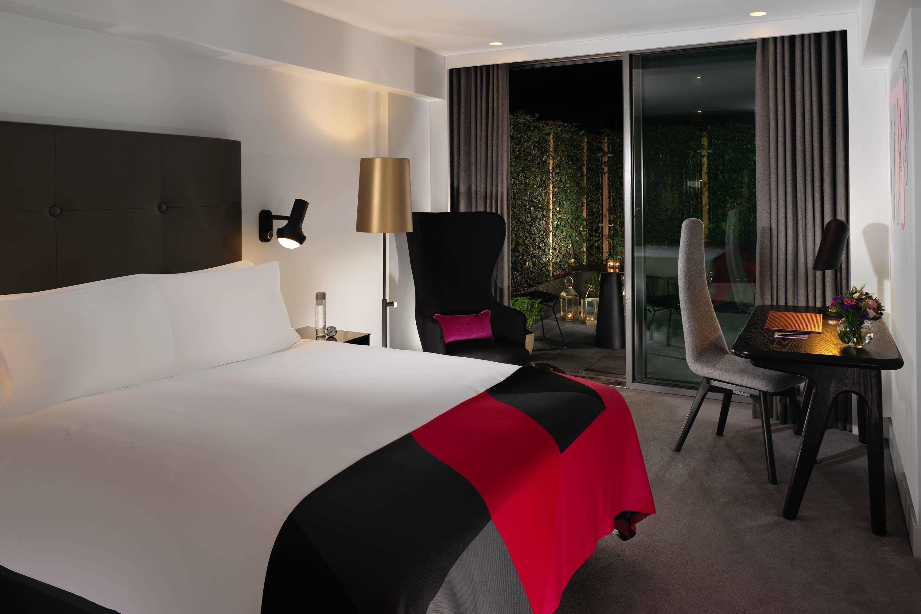 premium bedding, minibar, in-room safe, individually decorated