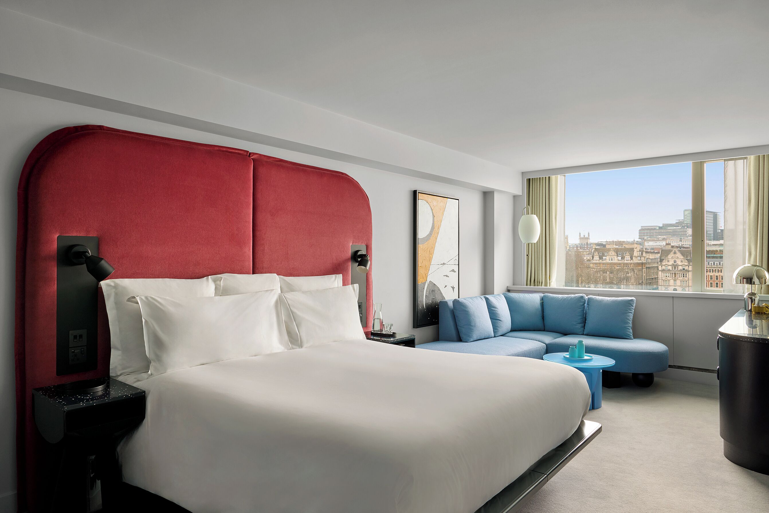 Riverview Studio Suite | Sengetøy av topp kvalitet, minibar og safe på rommet