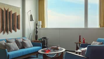 Suite, 1 King-Bett | Ausblick vom Zimmer