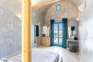 Villa, 2 habitaciones, vistas a la piscina (Maisonette Thalassa) | Caja fuerte, sistema de insonorización, cunas gratuitas y wifi gratis