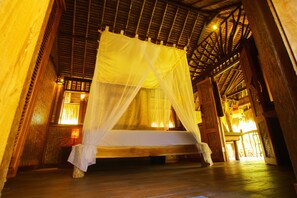 Bungalow (Hot Water) | In-room safe, desk, free cribs/infant beds, free WiFi - Flower Bud Bungalows (Jimbaran)