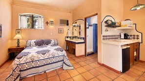 Premium bedding, in-room safe, individually decorated
