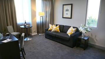 Minibar, in-room safe, desk, blackout drapes