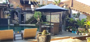 Standard Double or Twin Room, Garden View | Courtyard view