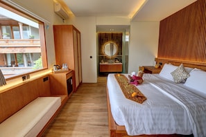 Deluxe-Zimmer | Schreibtisch, kostenloses WLAN, Bettwäsche