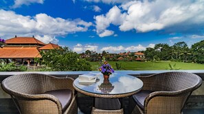 Deluxe Double Room Single Use, 1 King Bed | Terrace/patio - Kun - Kun Guest House Ubud (Ubud)