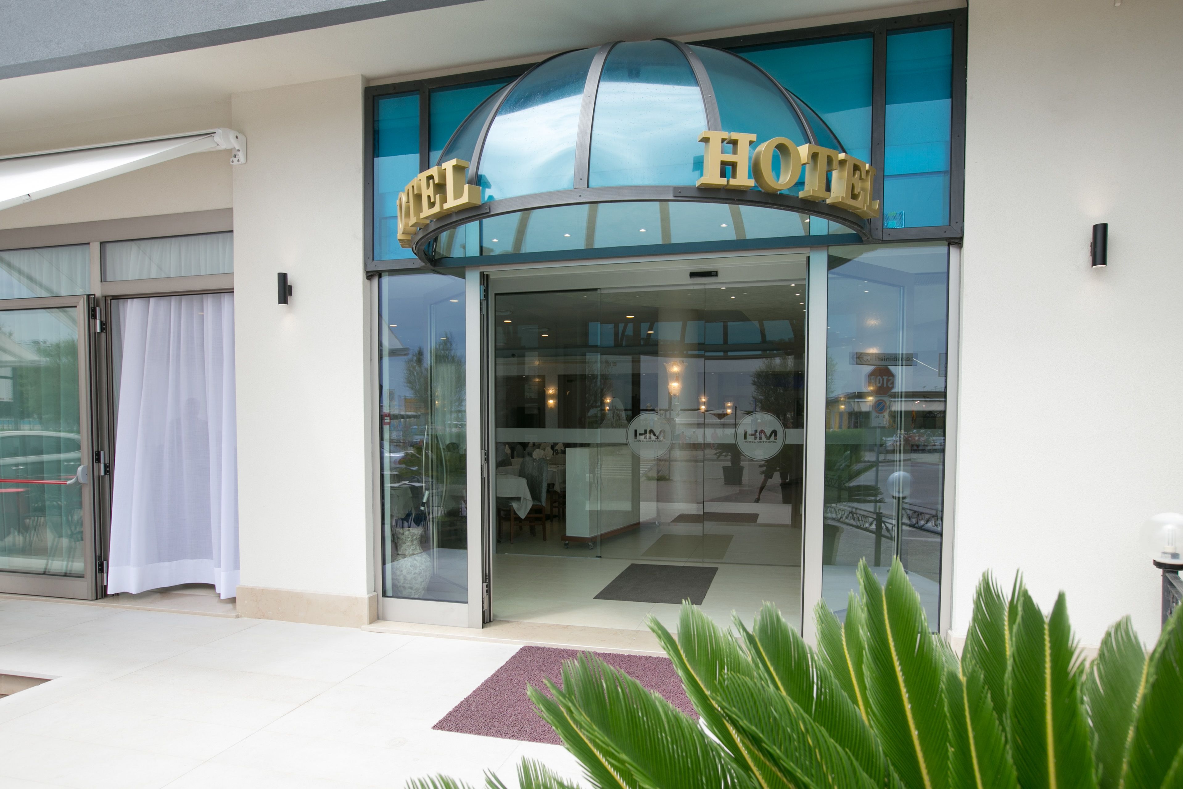 Entrada al alojamiento