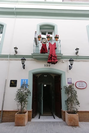 Façade de l’hébergement