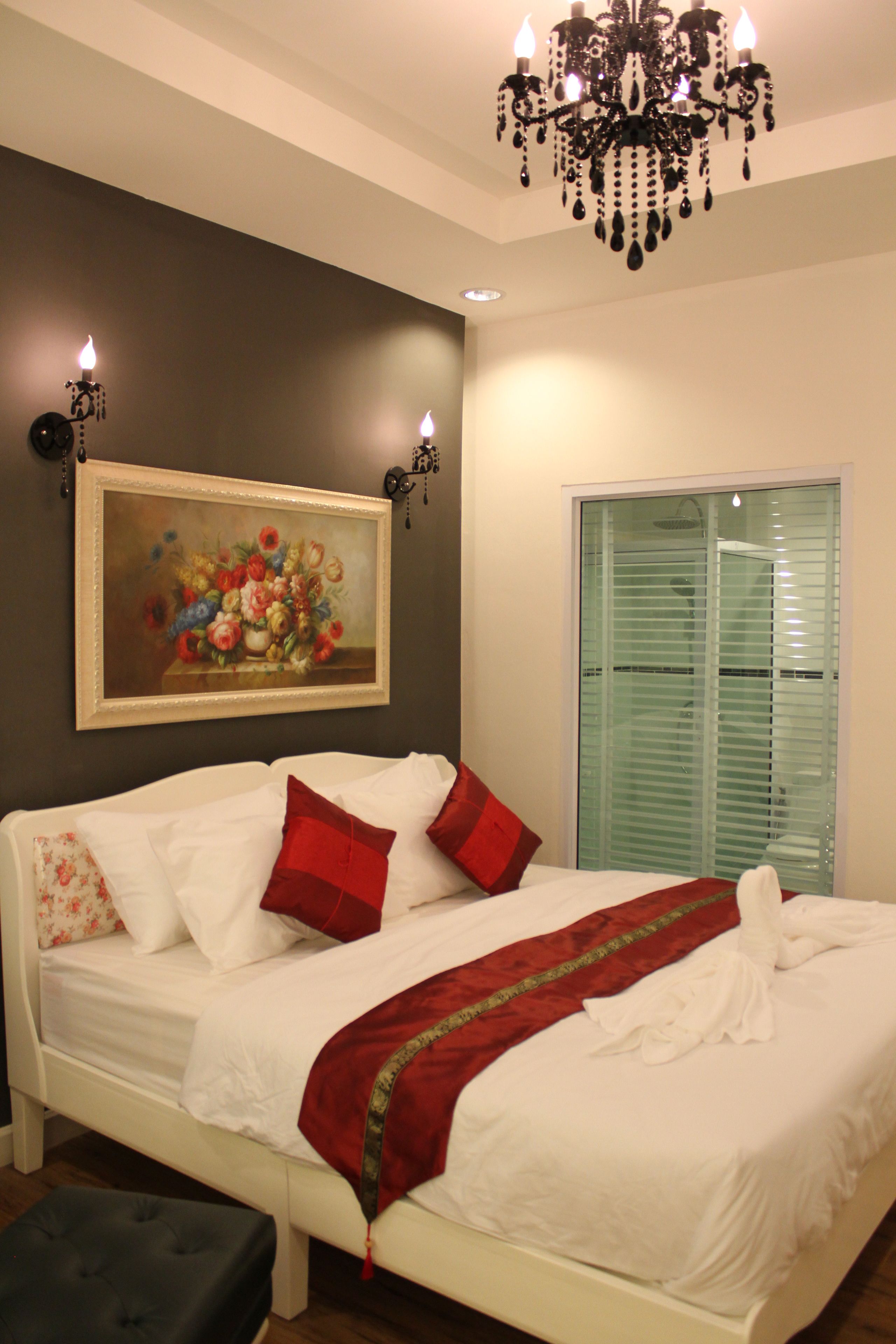 deluxe room | premium bedding, desk, laptop workspace, rollaway beds