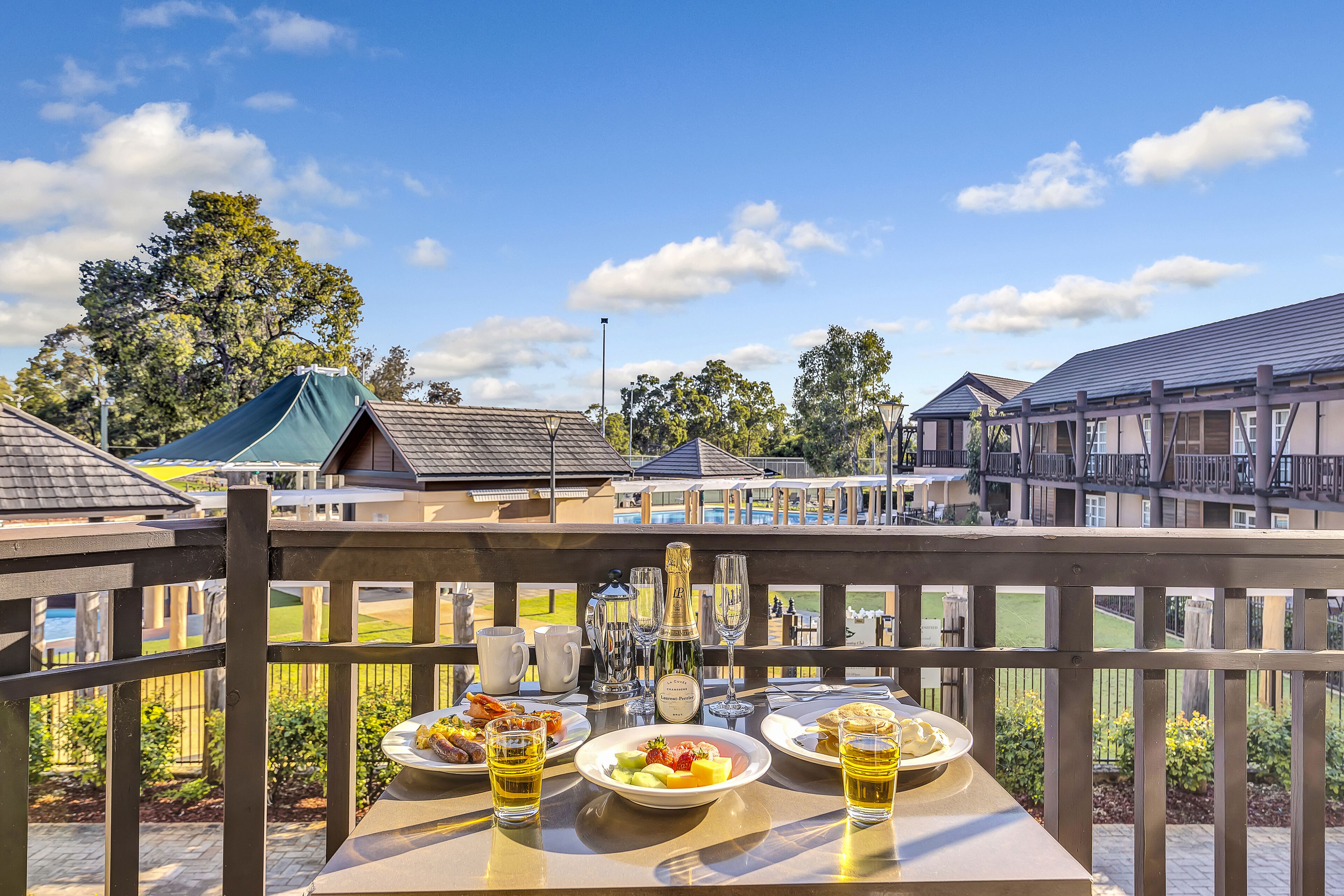 Daily buffet breakfast (AUD 35.00 per person)