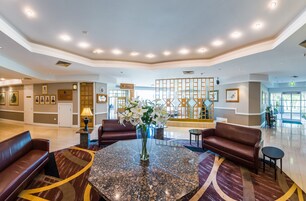 Sala de estar en el lobby