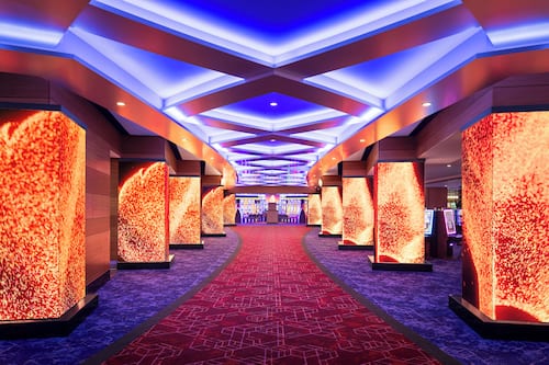 Interior entrance