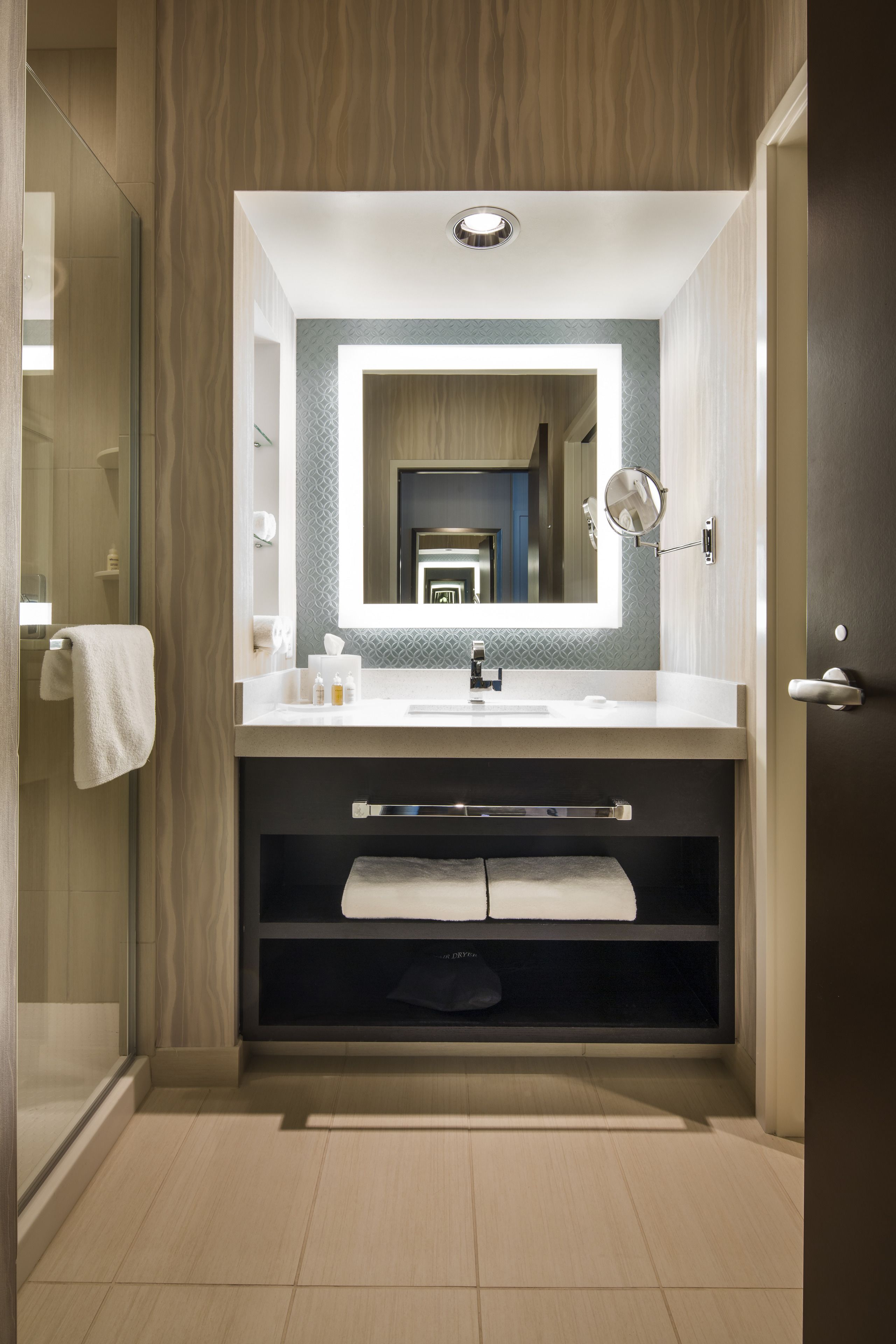 free toiletries, hair dryer, towels, soap