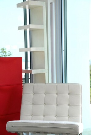 Safe på rommet, individuelt dekorert og individuelt innredet